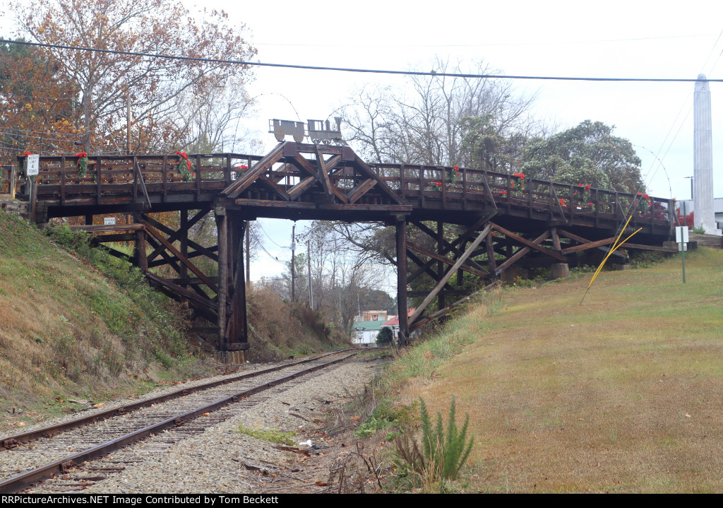 Wood bridge